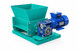 Single roll crusher 350mm* 200 mm. Black