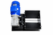 Roll Crusher 200&times;150 mm with a 1.5 kW Gear Motor. Gray
