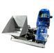 Roll Crusher 200&times;150 mm with a 1.5 kW Gear Motor. Gray