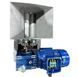 Roll Crusher 200&times;150 mm with a 1.5 kW Gear Motor. Gray