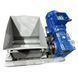 Roll Crusher 200&times;150 mm with a 1.5 kW Gear Motor. Gray