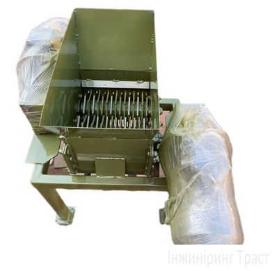 Double shaft knife crusher (Shredder) 3 kW 320mm*550mm