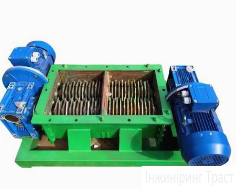 Double roll knife crusher (bearing) 320mm*550mm 5.5 kW