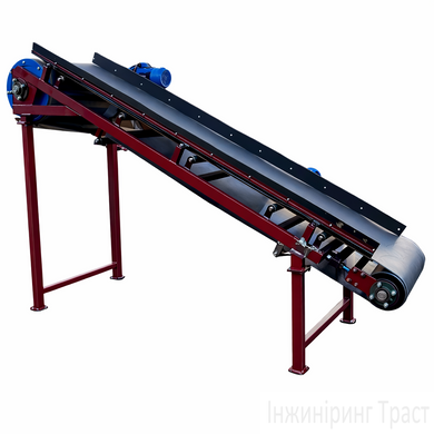 Belt conveyor with magnetic separator