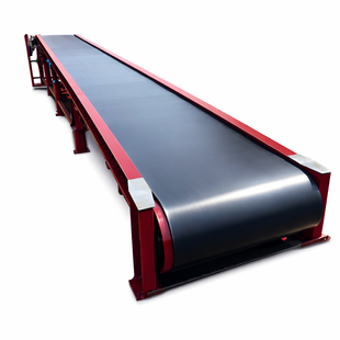 Belt conveyor 300mm*8000mm. Black