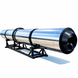 Drying drum 500mm*3000mm. Silver