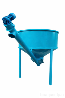 Screw conveyor &Oslash;159*7000mm. Blue