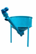 Screw conveyor &Oslash;159*7000mm. Blue