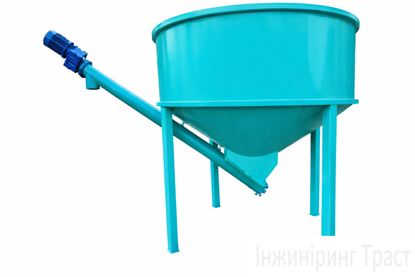 Screw conveyor &Oslash;159*7000mm. Blue