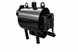 Solid fuel boiler to SB700mm*5000mm. Black