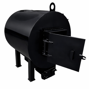 Solid fuel boiler to SB700mm*6000mm. Black