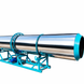 Drying drum 500mm*9000mm. Silver