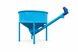 Screw conveyor &Oslash;219*8000mm. Blue