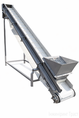 Belt conveyor 300mm*3000mm. Silver