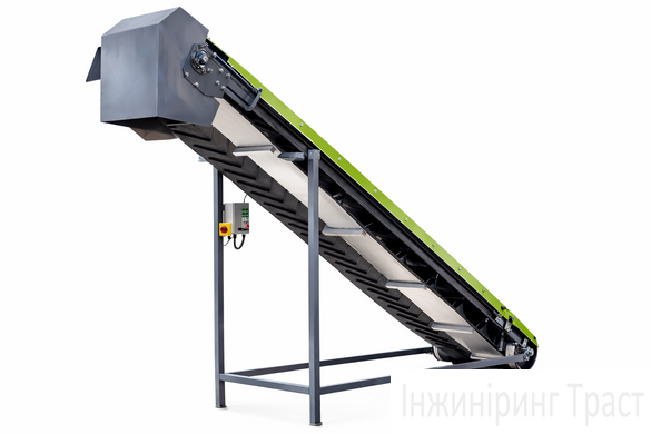 Belt conveyor 300mm*3000mm. Silver