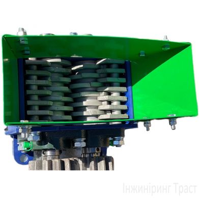 Industrial shredder 100mm*150mm for recycling waste (plastic and glass)