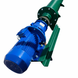Screw conveyor &Oslash;159*2000mm. Blue
