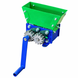 Industrial shredder 100mm*150mm for recycling waste (plastic and glass). Green
