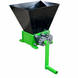 Industrial shredder 100mm*150mm for recycling waste (plastic and glass). Green