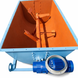 Industrial beige mixer for mixing dry and wet materials.