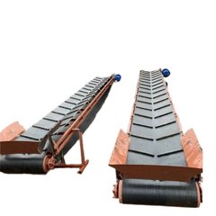 Grooved belt conveyor 300mm*9000mm