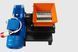 Crusher 200mm*150mm for industrial waste. Glass crusher with 1.5 kW reduction motor. Orange