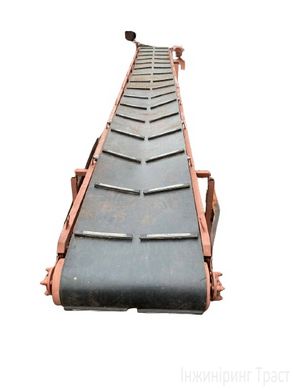 Grooved belt conveyor 300mm*10000mm