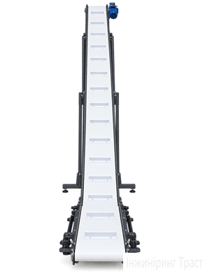 L-shaped conveyor 300mm*2000mm. Black