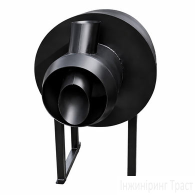 Solid fuel boiler up to SB500mm*5000mm. Black