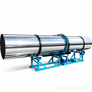 Сушильний барабан 700мм*10000мм. Сірий