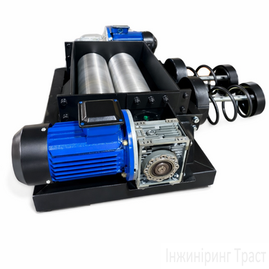 Roll crusher 450mm*350mm 2*3 kW. Black
