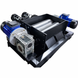 Roll crusher 450mm*350mm 2*3 kW. Black