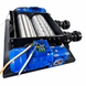 Roll crusher 450mm*350mm 2*3 kW. Black