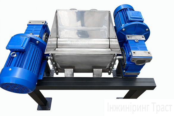 Дробилка валковая 450мм*350мм 2*5,5 кВт. Черная