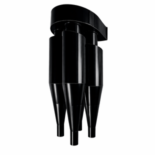 Dark gray cyclone (dust collector) C-001.