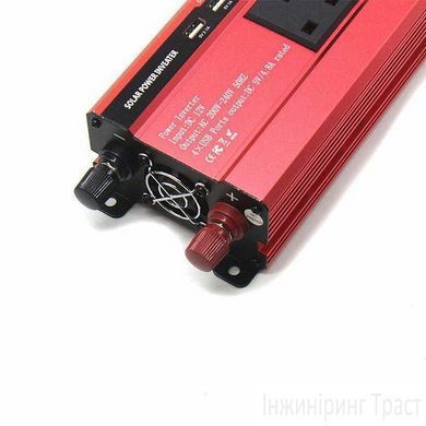 Инвертор, преобразователь DC 12v-AC 230/240v 3000 Вт. Красный